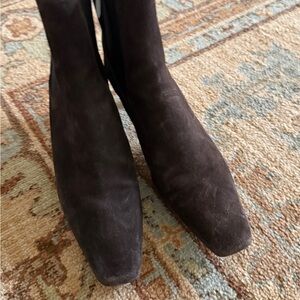 Reformation brown Suede Ankle Boots